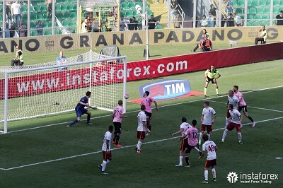 InstaForex adalah rakan niaga rasmi AS Citta di Palermo dari 2015 hingga 2017.